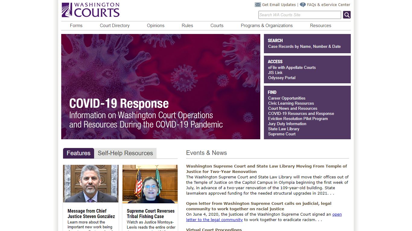 Washington State Courts - Court Forms - Legal Separation (Marriage ...